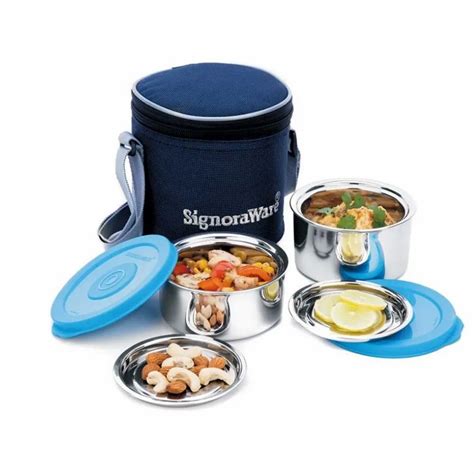 signoraware best steel lunch box|signoraware executive steel lunch box.